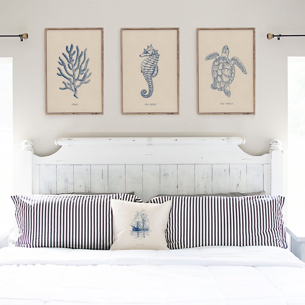Vintage Sea Life Art Print Set – Southbound Market