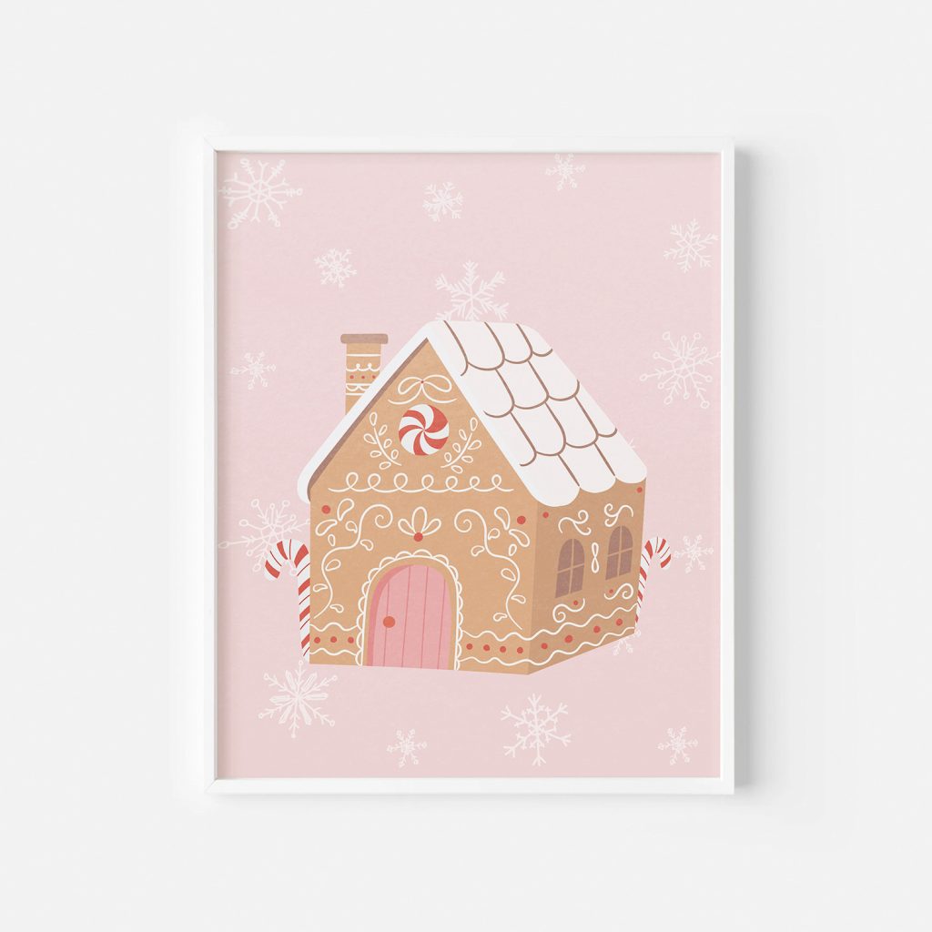 Gingerbread House IV Art Print – Southbound Market